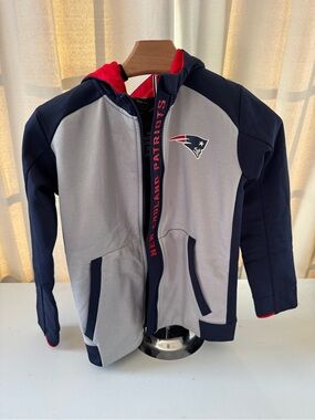 New England Patriots Navy & Gray Team zip-up Hoodie and 1/4 zip